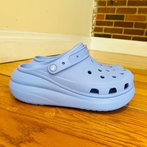 Crocs Classic Mega Crush Clog Moon Jelly Purple Men’s 9 Women’s 11 - Picture 10 of 16